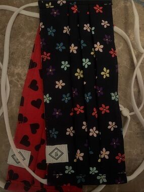 Vera Bradley Floral & Heart Print Reusable Face Masks - Black & Red